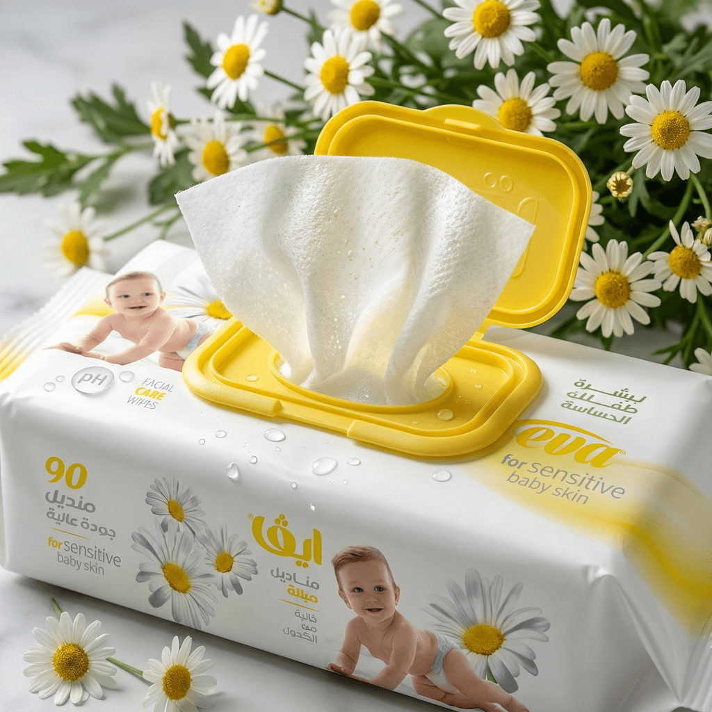 مناديل العناية الشخصية - بنفسجي